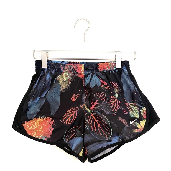 Nike Other - Nike Tempo Athletic Shorts Leaf Print Size Medium